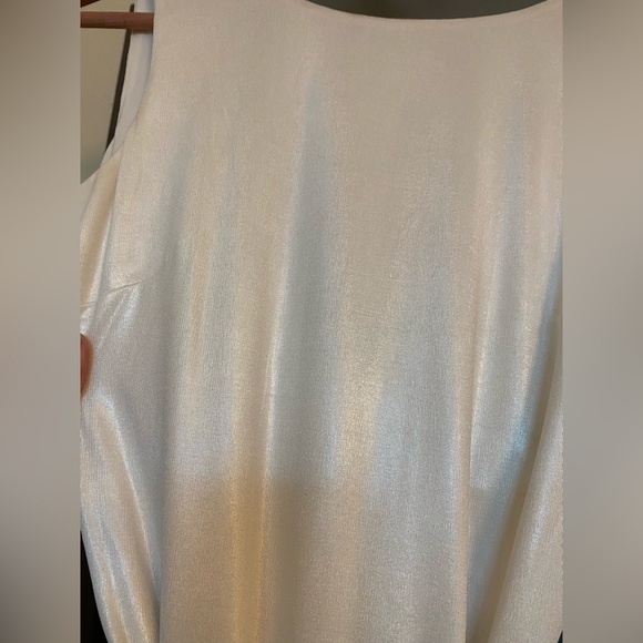 Dress The Population - Karlie Sleeveless Body-Con Midi Cocktail Dress - White - Picture 6 of 7